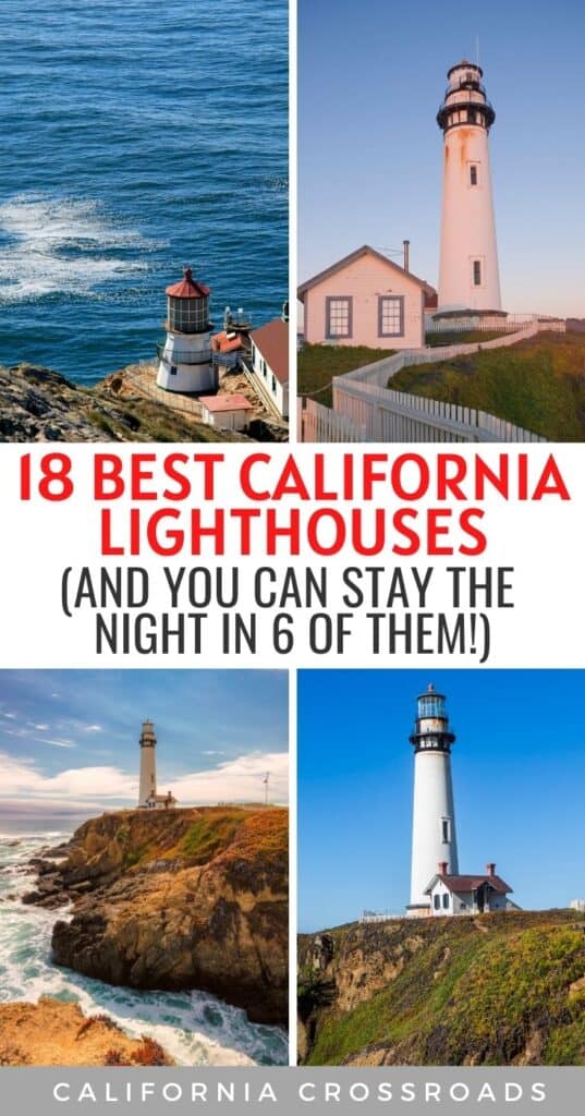 18 Incredible California Lighthouses 6 You Can Stay The Night In   CALIFORNIA LIGHTHOUSE ACCOMMODATIONS 537x1024 