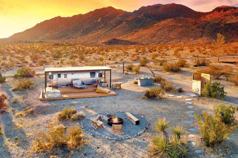 Joshua Tree Glamping 11 Yurts, Airstreams, Stargazing Domes, & Luxury