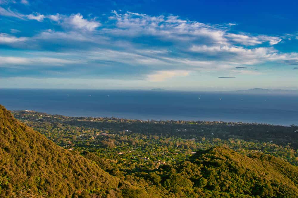 hike with a view over all of santa barbara