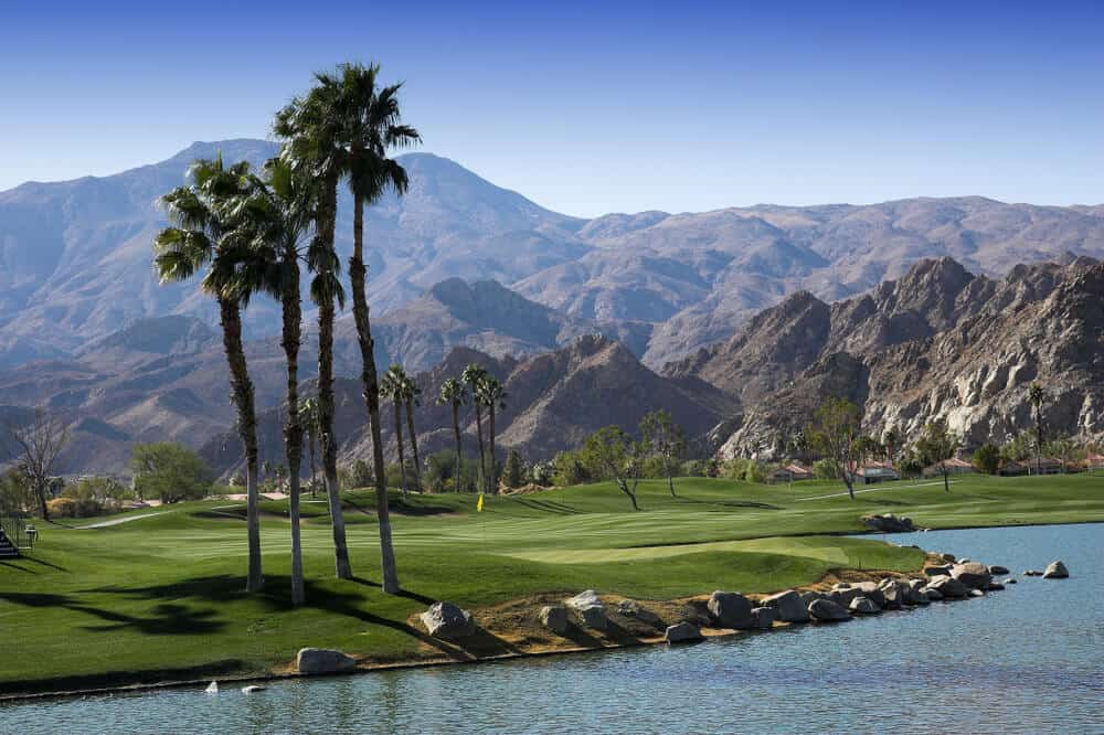 the famous golf course at palm springs