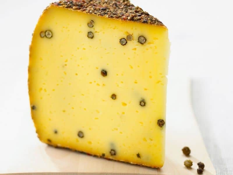 black peppercorn cheese