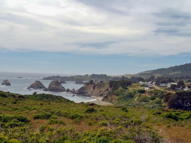 houses in elk california on the beach