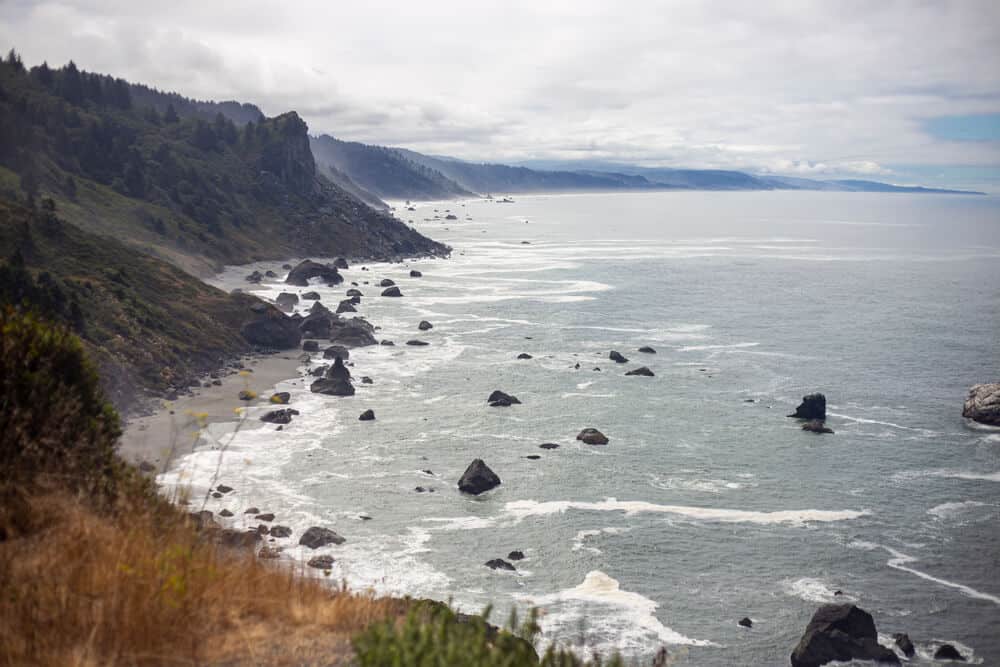 View from the High Bluff Overlook in California
