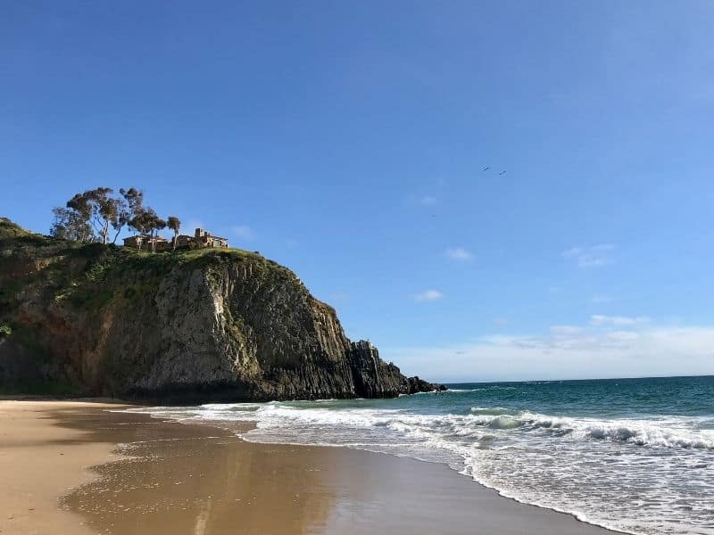 the sand at moro beach in crystal cove state park hiking in laguna beach