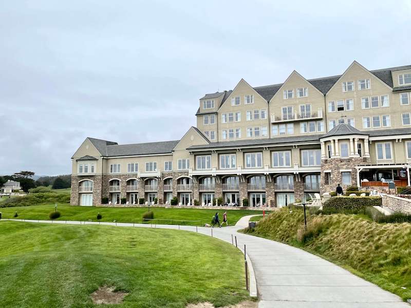 The magnificent oceanfront property of the Ritz Carlton in Half Moon Bay