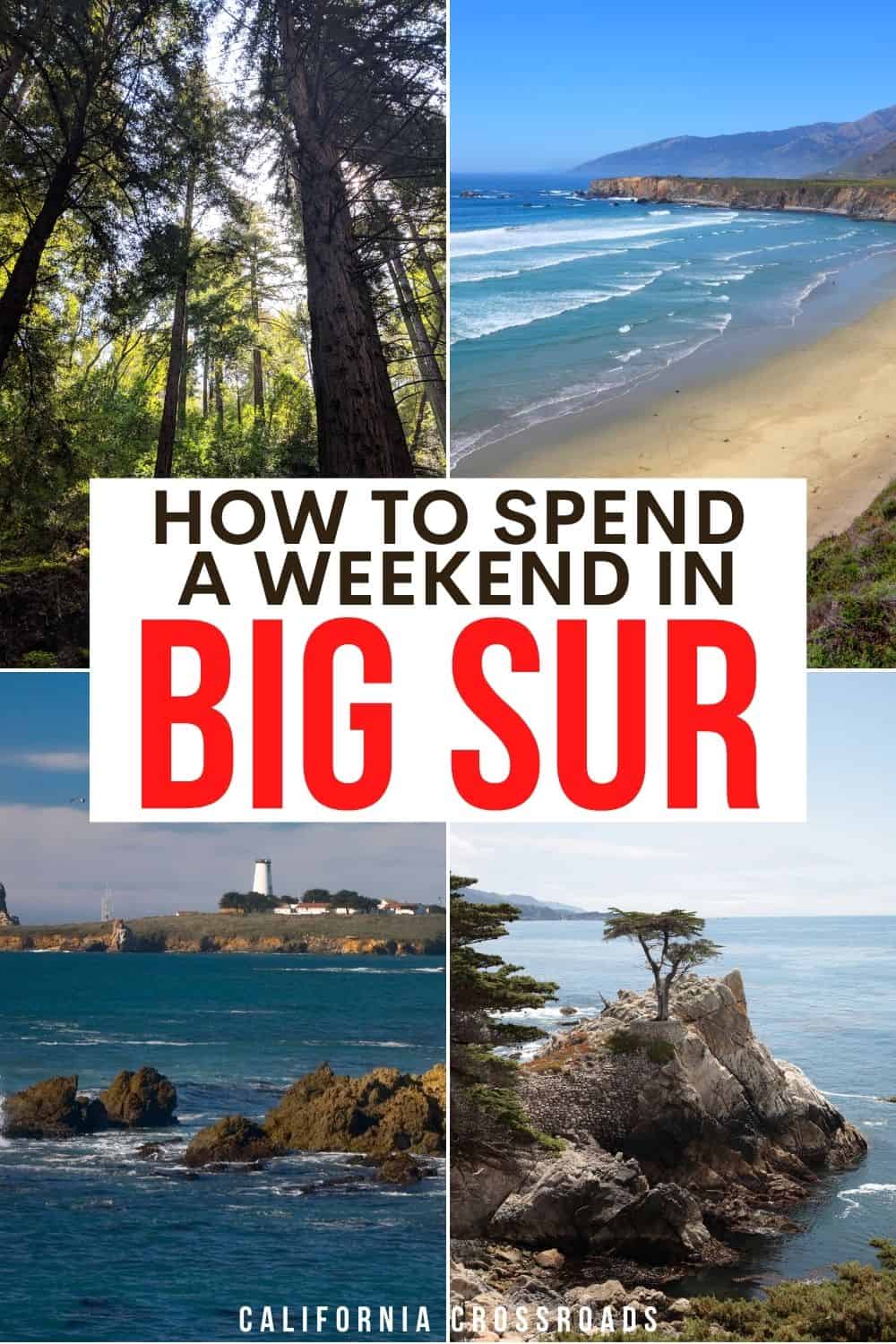 Your Weekend in Big Sur Itinerary: How to Nail a Big Sur Road Trip ...