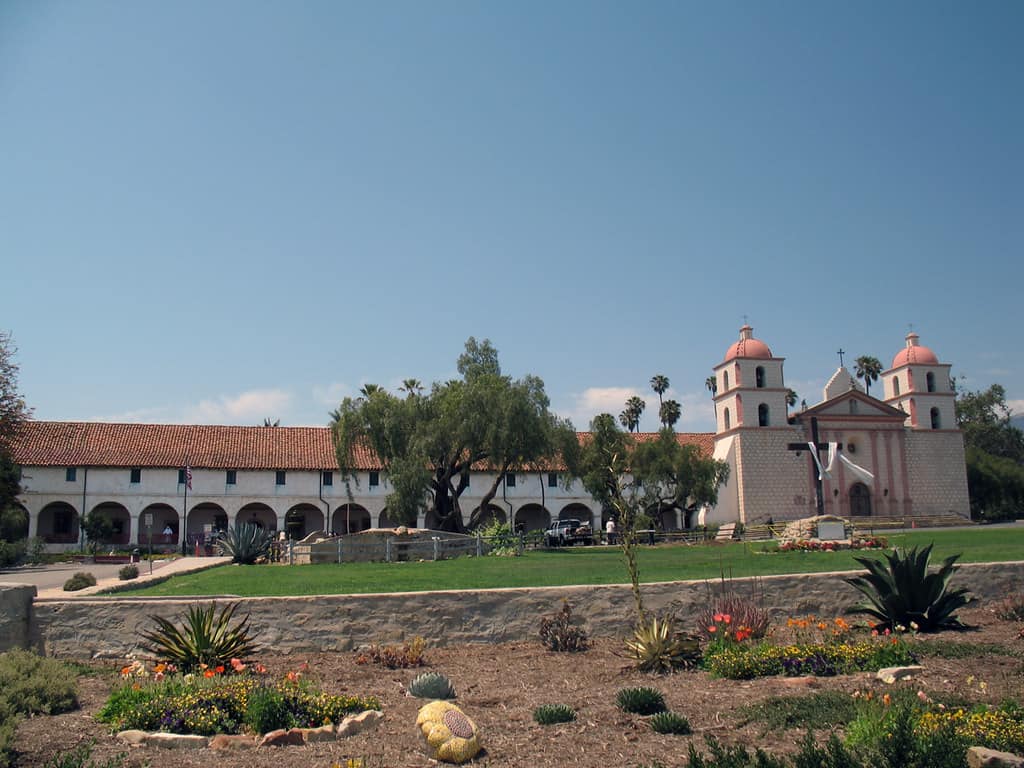 Spanish architecture in Santa Barbara, California