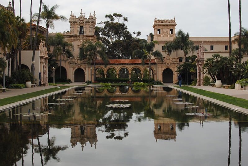 Beautiful view of Balboa Park