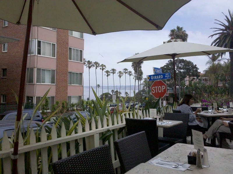 View from the deck at Cody's La Jolla