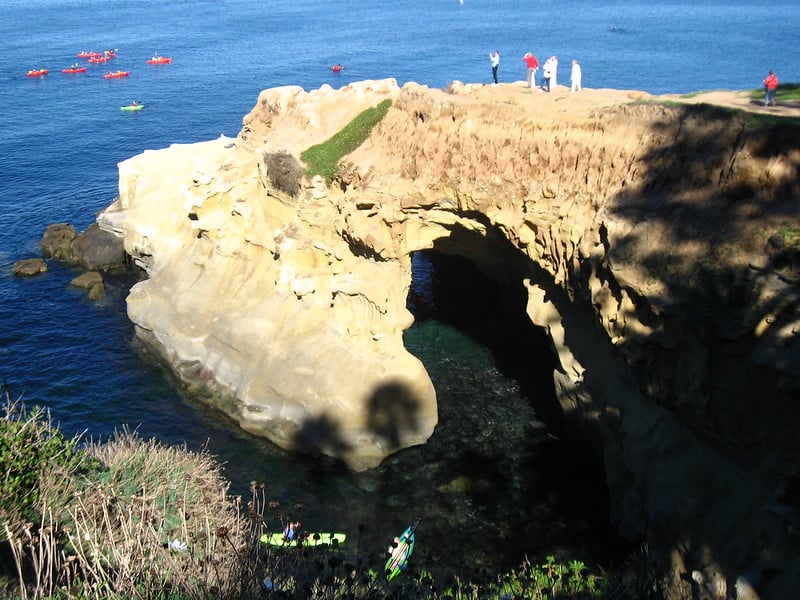 One of La Jolla's Sea Caves