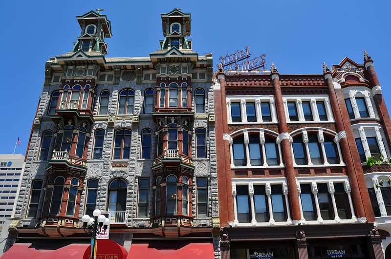 Stunning building in Gaslamp District