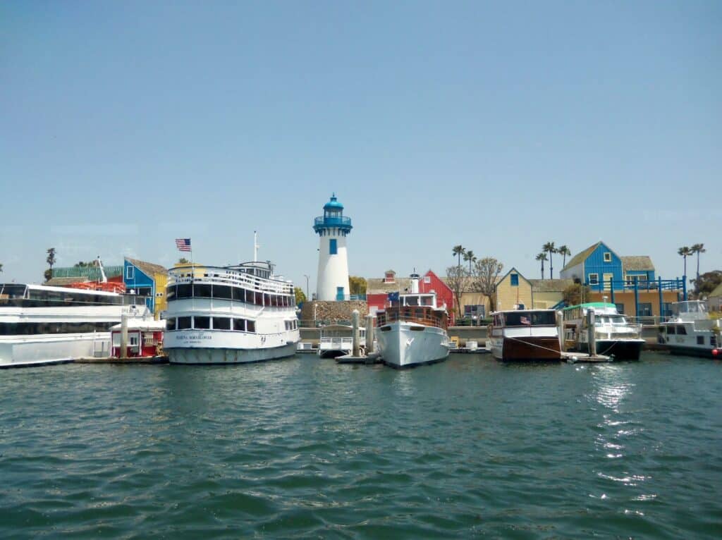 Fisherman's Village Boat in California