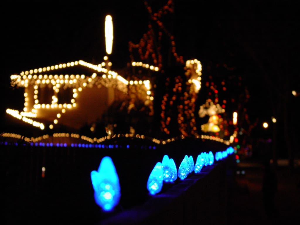 Houses in Candy Cane Lane