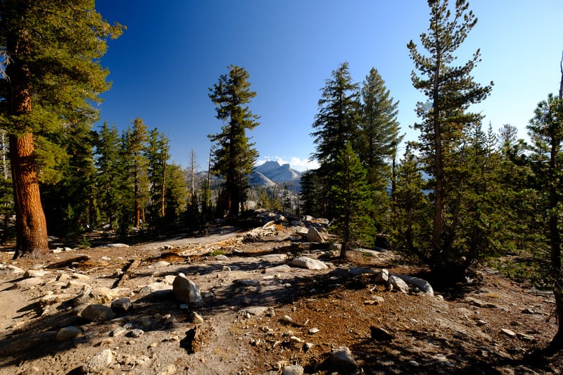 The John Muir Trail is a long-distance trail in the Sierra Nevada mountain range of California, passing through Yosemite, Kings Canyon and Sequoia National Parks.