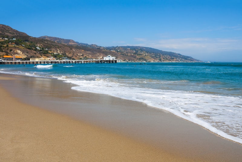 Malibu Lagoon State Beach (Surfrider Beach) in Malibu, California