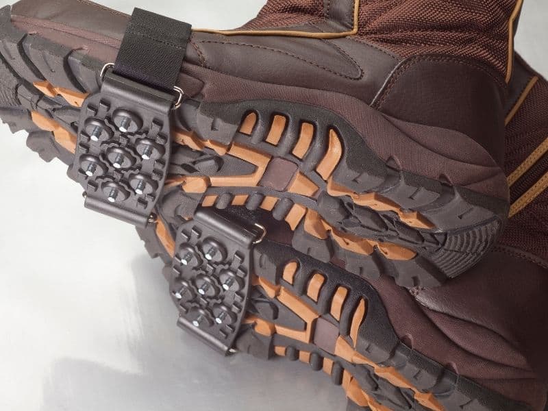 micro spikes for hiking boots when hiking in snow